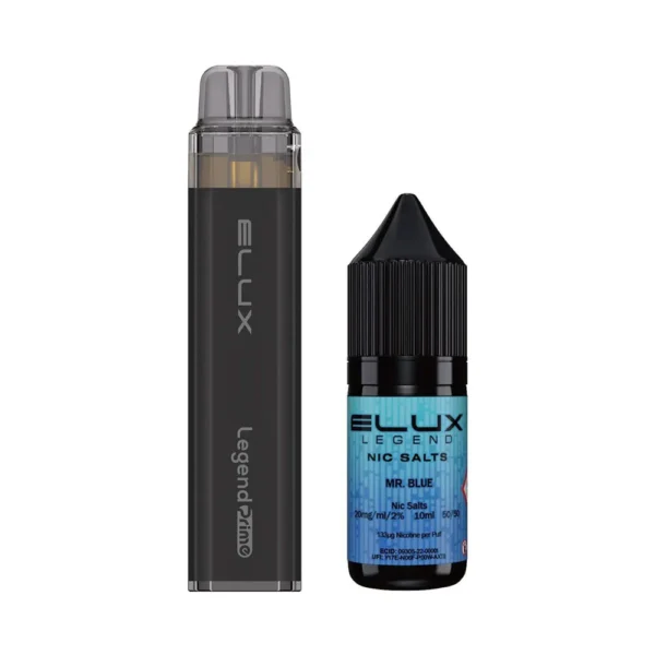 The Elux Legend Prime 5000 is a disposable vape device that delivers an impressive 5000 puffs. It is a perfect choice for those who want a long-lasting, hassle-free vaping experience. This device comes pre-filled and ready to use straight out of the box, eliminating the need for refilling or recharging.