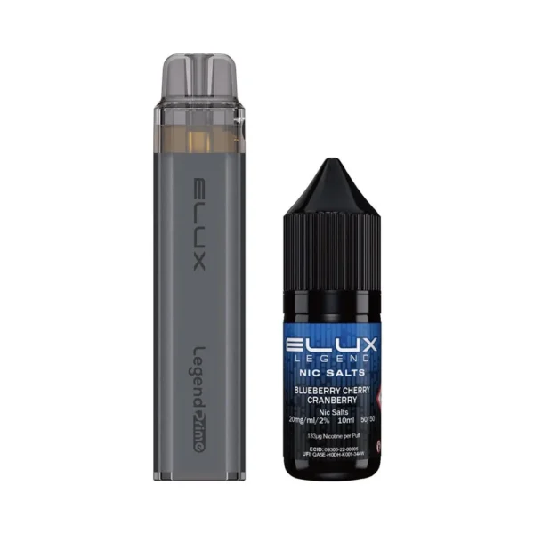 The Elux Legend Prime 5000 is a disposable vape device that delivers an impressive 5000 puffs. It is a perfect choice for those who want a long-lasting, hassle-free vaping experience. This device comes pre-filled and ready to use straight out of the box, eliminating the need for refilling or recharging.